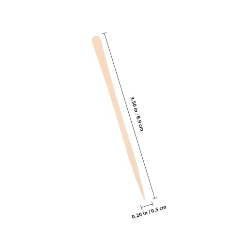 WEKADRIN 100 Stück Wachs Sticks aus Holz für Sanfte Nasen Körperhaarentfernung Glatte Oberfläche Schmerzarm Sicher für Damen und Herren Praktisches für Präzises Waxing WEKADRIN 100 Stück Wachs Sticks aus Holz für Sanfte Nasen Körperhaarentfernung Glatte Oberfläche Schmerzarm Sicher für Damen und Herren Praktisches für Präzises Waxing von WEKADRIN