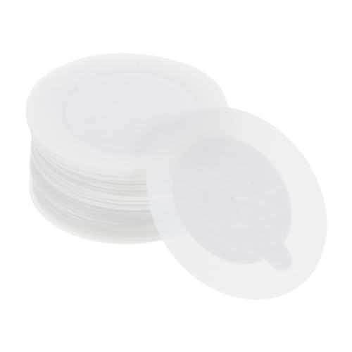 WEKADRIN 100stücke Wimpernkleber Aufbewahrungspad Kleberhalter Für Wimpernverlängerungen Patch Palette Wimpernkleberschale Einmalgebrauch Haftend Sicher Benutzerfreundlich Verhindert von WEKADRIN