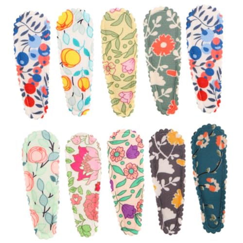 WEKADRIN 10stücke Floral Haarspangen Mit Blumen Leicht Und Stilvoll Für Damen Mädchen Und Junge Mädchen Geeignet Für Anlässe Hautfreundliches Zubehör Für Haarstyling von WEKADRIN