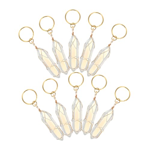 WEKADRIN 10stücke Kristallförmige Haarperlen Für Zöpfe Von Frauen Haarschmuck Afrikanische Haarperlen Afrikanische Haaranhänger Im Vintage-stil Zopfzubehör Haaranhänger Mit Perlen von WEKADRIN