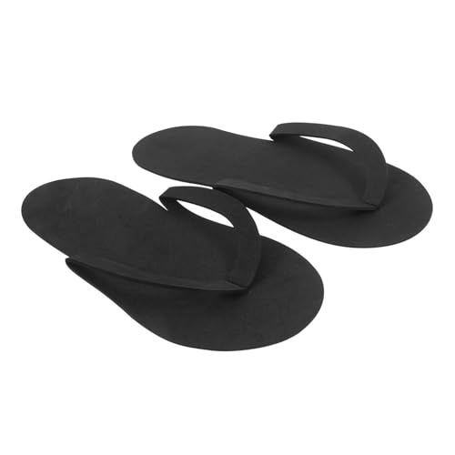 WEKADRIN 12 Paare Einweg Hausschuhe Damen Herren Faltbare EVA Badeschlappen Rutschfest Schnell Trocknend Hotel Gäste Slipper Für Reisen Spa Zuhause von WEKADRIN