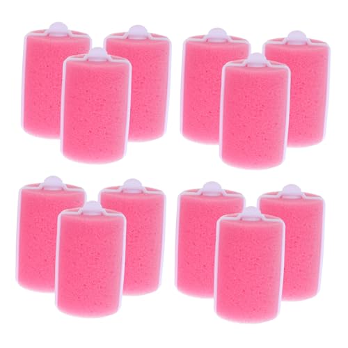 WEKADRIN 12stücke Schwamm Lockenwickler Für Kurzes Und Langes Haar Weiche Lockenwickler Ohne Hitze Für Damen Haarstyling-zubehör Für Locken Und Wellen Zum Schlafen Für Täglichen von WEKADRIN