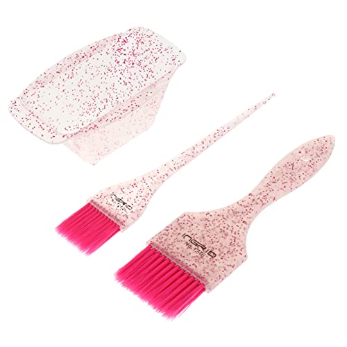 WEKADRIN 1Satz Haarfärbungsset mit Farbschüssel und Haarfarbbürsten Professionelles Färben für Männer und Ergonomisches Design für Präzise Anwendung Friseur Zubehör von WEKADRIN