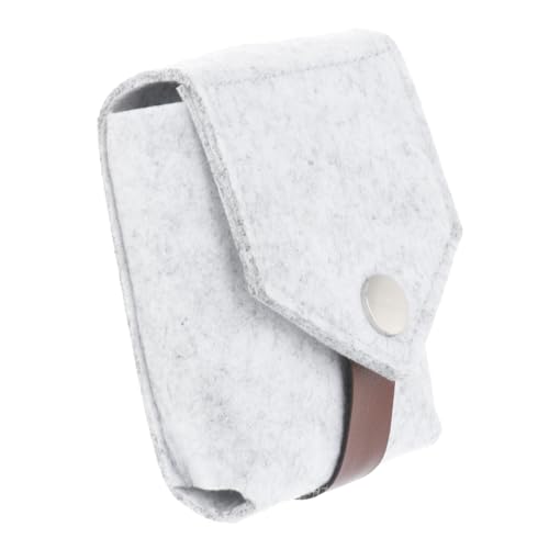 WEKADRIN Lippenstifttasche mit Spiegel Praktische Kosmetiktasche Kleiner Aufbewahrung für Lippenstifte Tragbar für Reisen für Damen von WEKADRIN