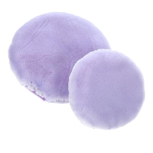 WEKADRIN 2 Stck Makeup Puderquaste Weiche Runde Powder Puff mit Fingerband Kleine Sanftes Auftragen von Foundation und Concealer für Frauen Unterwegs von WEKADRIN
