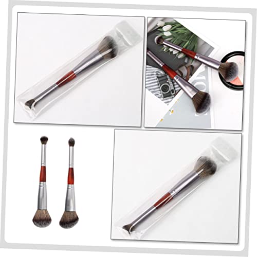 WEKADRIN 2 Stück Doppelseitiger Make up Pinsel Weiche Fasern Vielseitig für Puder und Lidschatten Hautfreundlich Kompakt für Frauen und Unterwegs Langlebiges Kosmetik tool WEKADRIN 2 Stück Doppelseitiger Make up Pinsel Weiche Fasern Vielseitig für Puder und Lidschatten Hautfreundlich Kompakt für Frauen und Unterwegs Langlebiges Kosmetik tool von WEKADRIN