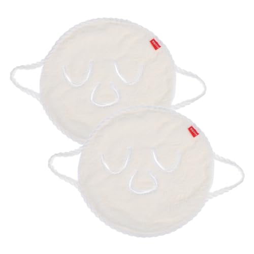 WEKADRIN 2 Stück Gesichts Handtücher für Heiße und Kalte Kompressen Atmungsaktive Wiederverwendbare Beauty Tücher für Frauen Doppellagig Sanfte Pflege für Empfindliche Haut von WEKADRIN