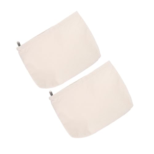 WEKADRIN 2 Stück Make up Reiseetui Damen Kosmetiktasche mit Sicherem Reißverschluss Strapazierfähiger Kulturbeutel für Toilettenartikel Vielseitiger Organizer für Alltag und Reisen von WEKADRIN