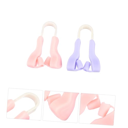 WEKADRIN 2 Stück Silikon Nasenformer Nasenclip Nasenkorrektor Beauty Tool für Damen und Herren Ergonomisch Sanft Formend Hoher Nasenrücken Langlebig Bpa frei von WEKADRIN