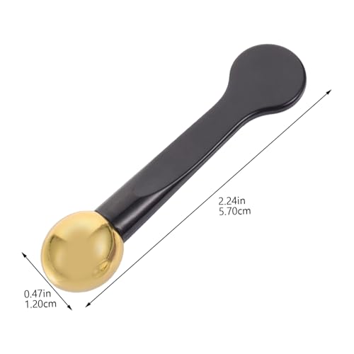 WEKADRIN 2 Stück Teiliges Augencreme löffel aus Hochwertigem Material Tragbare Augenmassage sticks Durchblutung Linderung von Augenmüdigkeit für Tägliche Anwendung und Einfache Reinigung von WEKADRIN