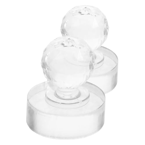 WEKADRIN 2 Stück Teiliges Eyeshadow Pressing Seal Mold Kompakter Blusher Stamp Tool Vielseitig für Lidschattenpressung Platzsparend und Einfach zu Verwenden zum Schnellen Verpacken und von WEKADRIN