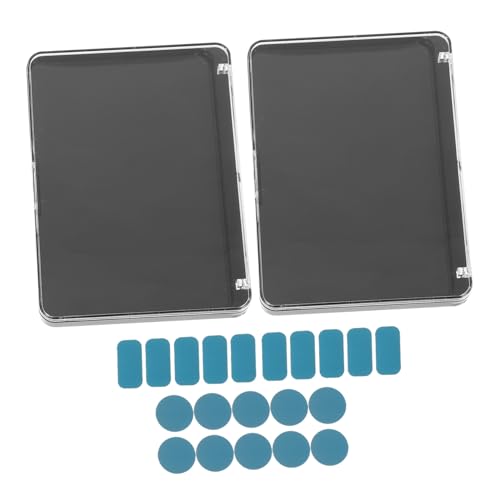 WEKADRIN 2stücke Leere Make-up-palette Lidschatten-pan Kosmetik Organizer Für Highlighter Aufbewahrung Tragbar Platzsparend von WEKADRIN