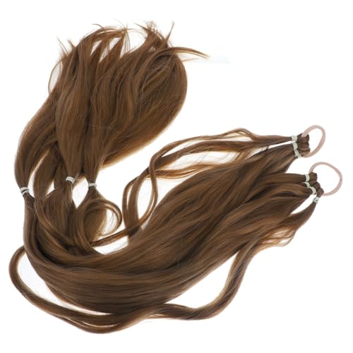 WEKADRIN 2 Stück Teiliges Synthetisches Geflochtenes Pferdeschwanz Wrap Around Haarverlängerung Langlebige Geflochtene Extensions Nahtlos Natürliche Optik Einfache Anwendung für Damen von WEKADRIN