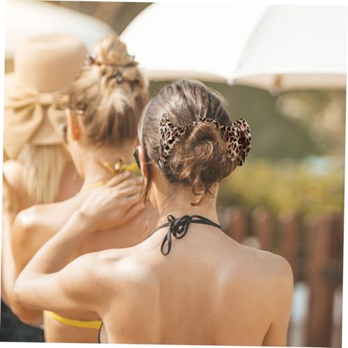 WEKADRIN 2 Stück Teiliges Twisting Bowknot Haarband Langlebiges Haarschmuck DIY Dutt hersteller Einfach zu Bedienendes Haarstyling Tool für Frauen für Ballet Dutt und French Twist von WEKADRIN