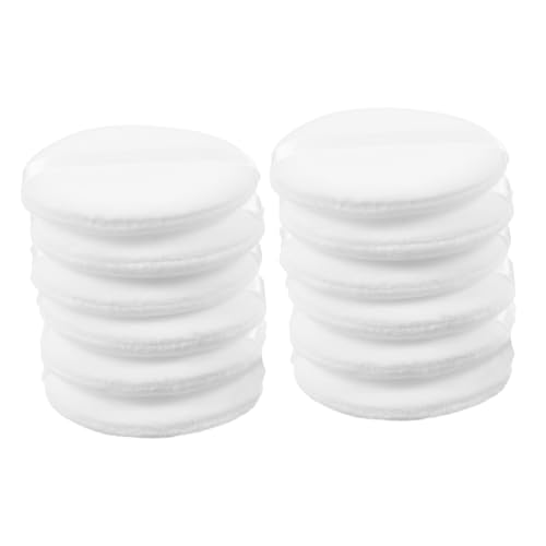 WEKADRIN 20 Stück Teiliges Kleine Make Up Puderquasten Weich Beflockt Sanft für Gesicht Kosmetik Applikatoren Mädchen Makeup Tools Kompakt und Leicht zu Tragen von WEKADRIN