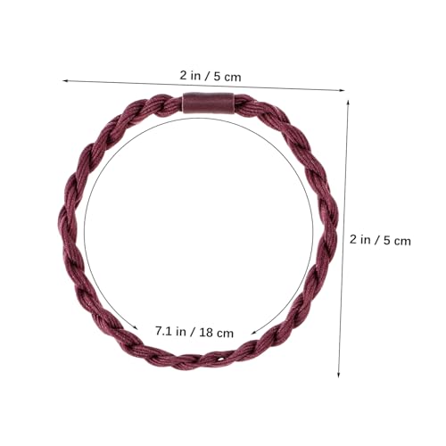 WEKADRIN 24 Stück Haarbänder für Mädchen Elastische Kleine Haargummis Schonend für Dünnes Haar kein Haarbruch Modische Armband haargummis Vielseitig für Erwachsene von WEKADRIN