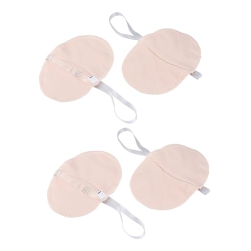 WEKADRIN 2paare Unsichtbare Achselpads Aus Atmungsaktive Saugfähige Unterarm-schweißpolster Für Damen Und Herren Komfortabel Waschbar Geruchshemmend Und Fleckenfrei von WEKADRIN