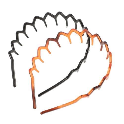 WEKADRIN 2stücke Haarband Mit Zähnen Zahnhaarreif Für Frauen Stirnband Für Damen Haarreif Aus Kunststoff Anti-slip Kopf Haarschmuck Für Verlobung Und Party von WEKADRIN