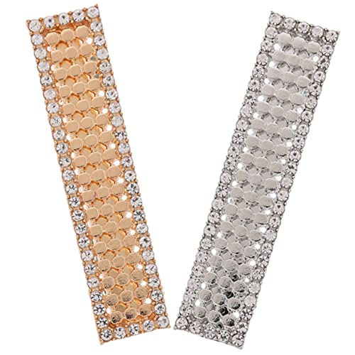 WEKADRIN 2Stücke Geometrische Haarklammern für Damen Metallische Haarspangen und Kleine Haarbarrettes für Verschiedene Frisuren Dekorative Haarklammern von WEKADRIN