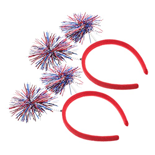 WEKADRIN 2stücke Party Stirnbänder Festivals Haarbänder Unabhängigkeitstag Kopfschmuck Haarreifen von WEKADRIN