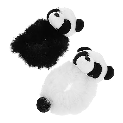 WEKADRIN 2er-pack Panda-haargummis Pelzige Pferdeschwanzhalter Bezaubernde Haar-accessoires Für Frauen Und Mädchen WEKADRIN 2er-pack Panda-haargummis Pelzige Pferdeschwanzhalter Bezaubernde Haar-accessoires Für Frauen Und Mädchen von WEKADRIN