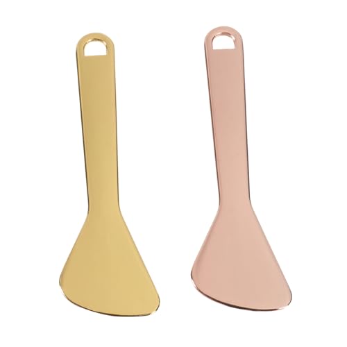 WEKADRIN 2stücke Augencreme Löffel Hochwertige Gesichtspflege Mit Praktischem Design Aus Langlebigem Material Zum Auftragen Von Augencreme Und Gesichtscreme Gold Roségold von WEKADRIN