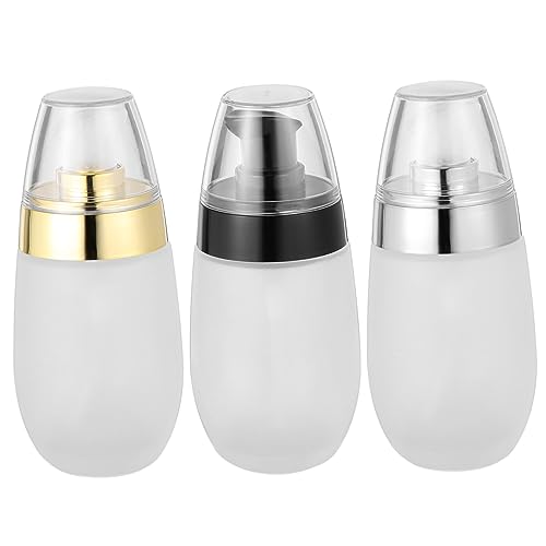 WEKADRIN 3 STÜCKE Pumpflaschen Kosmetikspender Nachfüllbare Reisebehälter Mattes Material Leicht Tragbar Für Shampoo Lotion Gesichtscreme Handcreme von WEKADRIN
