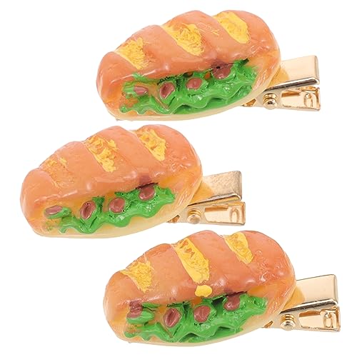 WEKADRIN 3 Stück Teiliges Kreative Haarklammern Design Leichte Rutschfeste Haarspangen für Damen Süßer Haarschmuck für Langes Kurzes und Lockiges Haar Haarnadeln für Alltag und Party von WEKADRIN