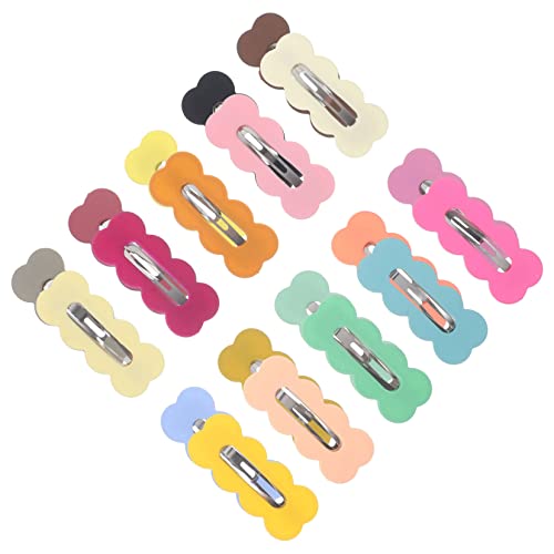 WEKADRIN 30 Stück Teiliges Bunte Kleine Haarklammern für Mädchen und Frauen Stabile Haarspangen mit Süßem Candy farbverlauf Vielseitige Haarschmuck für Alltag Party Cosplay und von WEKADRIN