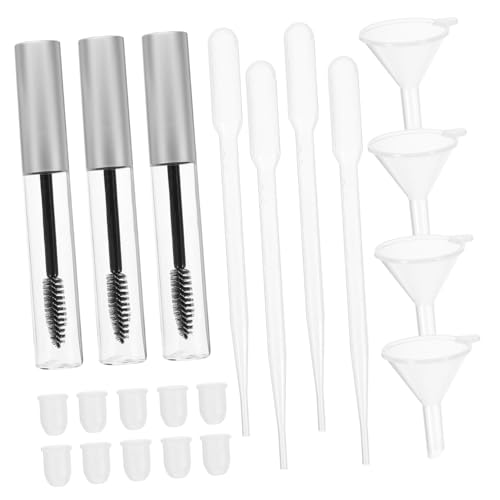 WEKADRIN 32stücke Leere Mascara Tuben Mit Trichter Und Pipetten Nachfüllbare Behälter Für Wimpernserum Transparentes Design Für Kosmetik von WEKADRIN