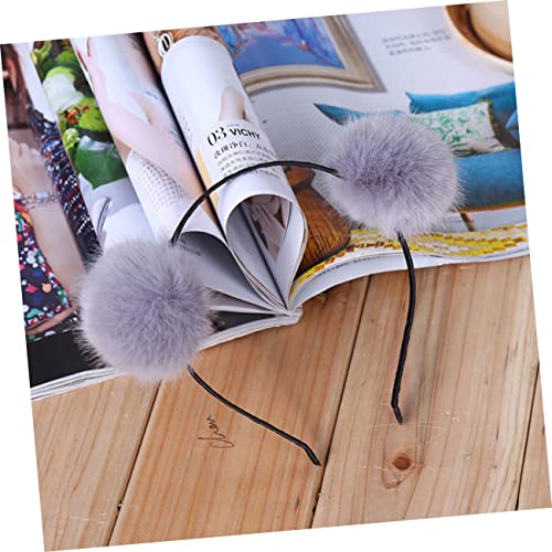 WEKADRIN 3Stücke Teiliges Stirnband für Flauschige Kopfbedeckung und Niedliches Haarschmuckzubehör für Partys Cosplay und Tägliche Anlässe von WEKADRIN