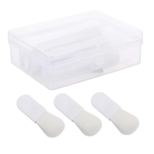 WEKADRIN 3stücke Teiliges Blush Brush Mit Weichen Kunstfaserborsten Tragbar Für Perfektes Make-up Für Frauen Und Mädchen Inklusive Box Fürfache Aufbewahrung von WEKADRIN