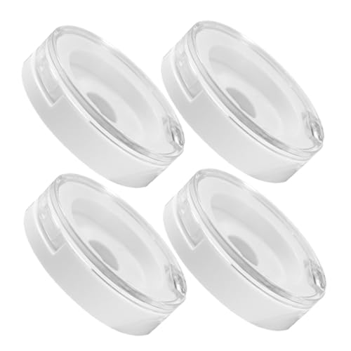 WEKADRIN 4 Stück Kleine Leere Lidschattenbox mit Magnetischem Fach Wiederbefüllbare Make Up Palette für Reisen Langlebiges Sicheres Material Vielseitig für Lidschatten und Puder von WEKADRIN