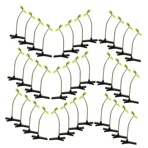 WEKADRIN 40 Stück Teiliges Süße Kleeblatt Haarspangen für Mädchen Stabile Frühlingsclips mit Pflanzenmotiv Bunte Haarklammern für Party Alltag und Geschenkideen Langlebiger Haarschmuck von WEKADRIN