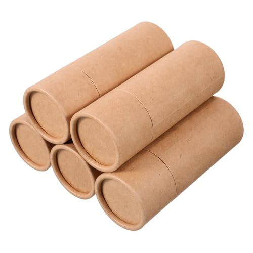 WEKADRIN 5 Stück Verpackung Für Flaschen Mit Ätherischen Ölen Ätherische Öle Papier Pappröhre Papierröhre Geschenke Bastelpapierboxen Tubenboxen Für Ätherische Öle Aromatherapie von WEKADRIN