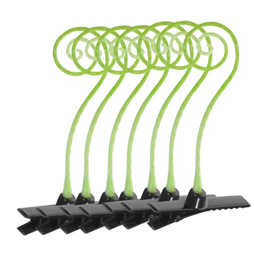 WEKADRIN 50 Stück Teiliges Haarklammern Lockiges Gras Design Weiche Haarklammern für Mädchen Komfortabel Kein Ziehen Modisches Haaraccessoire Niedlich und Vielseitig von WEKADRIN