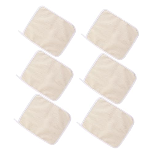 WEKADRIN 6 Stück Peeling-badetücher Schnelltrocknend Nicht Saugfähig Für Das Tägliche Peeling Des Rückens von WEKADRIN