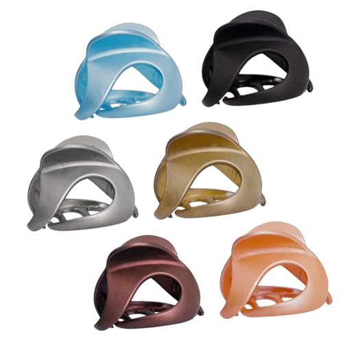 WEKADRIN 6 Stück Teiliges Haarklammern für Damen Vielseitige Dutt Haarspangen in Farben Leichte Kreative Haarclips für Alltag Party und Dusche Eleganter Haarschmuck für Stilvolle Frisuren von WEKADRIN