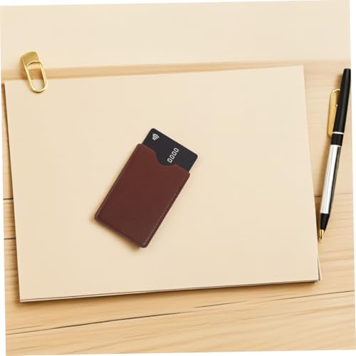 WEKADRIN 7 Stück PU Leder Kartenhüllen Schutz Kreditkarten Etui Diebstahl Bankkarten Schutzhülle Schlankes Leichtes Kartenetui für und Damen Langlebig Reisetauglich von WEKADRIN