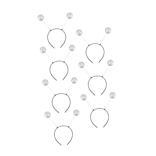 WEKADRIN 7stücke Silber Haarreif Haarschmuck Performance Haarreifen Für Party Festival Dekoration Kopfschmuck Cosplay Requisiten von WEKADRIN