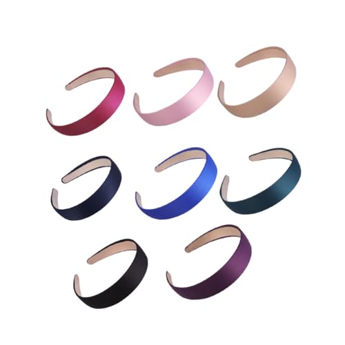 WEKADRIN 8 Stück Teiliges Elastische Haarbänder aus Stoff Modische Haarschmuck Accessoires für Damen und Mädchen Weich und Bequem Geeignet für Partys Hochzeiten Alltag und Sport von WEKADRIN