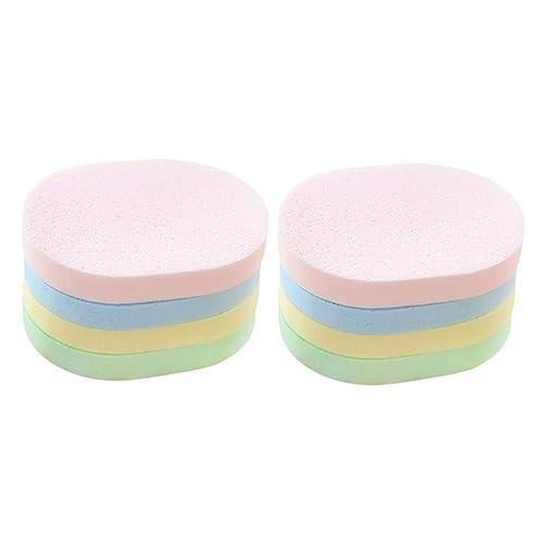 WEKADRIN 8stücke Gesichtswaschschwämme Für Gesichtsreinigung Make-up-entferner-pads Aus Weichem Material Für Peeling Und Porenreinigung Geeignet Für Hauttypen Inklusive Reisebeutel von WEKADRIN