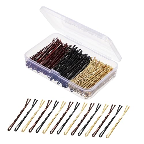 WEKADRIN 900 Teiliges Haarnadeln Set Kleine Unsichtbare Wellen Haarspangen Starke Fixierung für Dutt und Flechtfrisuren Vielseitiges Friseur Accessoire für Frauen und Mädchen mit von WEKADRIN