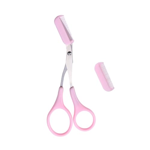 WEKADRIN Augenbrauenschere Aus Edelstahl Kamm Für Frauen Präziser Trimmer Zum Formen Und Entfernen Der Haare Pinzette Im Scherenstil Für Die Augenbrauenpflege WEKADRIN Augenbrauenschere Aus Edelstahl Kamm Für Frauen Präziser Trimmer Zum Formen Und Entfernen Der Haare Pinzette Im Scherenstil Für Die Augenbrauenpflege von WEKADRIN