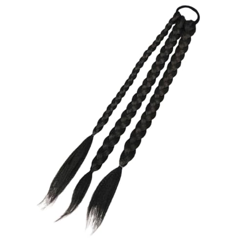 WEKADRIN Braided Ponytail Extension Synthetische Hochtemperatur haare Elastisch Mattiert Geflochten Für Frauen Und Mädchen Volumen Und Stylischer Look von WEKADRIN