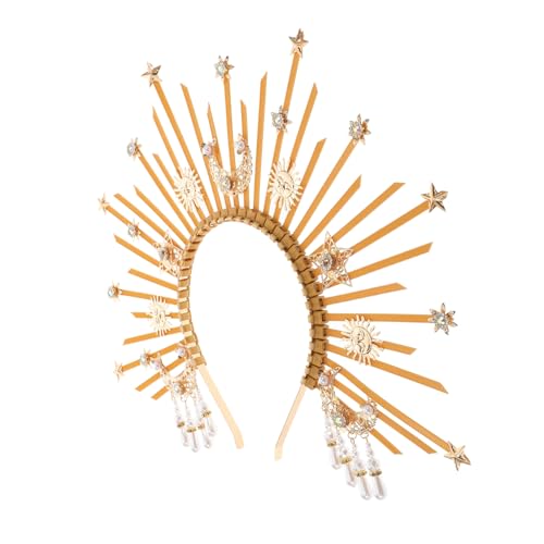 WEKADRIN Braut Haarschmuck Tiara für Damen Krone für Hochzeiten Partys und Events Einfach zu Professionelle Perfektes Accessoire von WEKADRIN