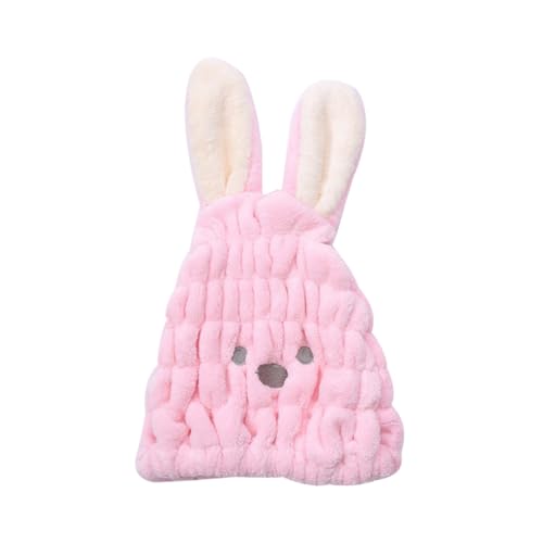 WEKADRIN Cartoon Kaninchen Trockenhaube Haar trockentuch Super Saugfähig Schnelltrocknend Weiches Badetuch für Haare Wischen und Baden Elastisch Farbe Zufällig Zufällige Zufällige Farbe von WEKADRIN