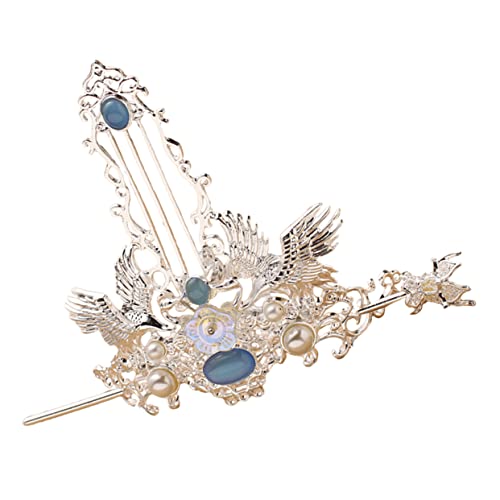 WEKADRIN Chinesischer Haarkranz Haarstab Vintage Stil Für Frauen Mädchen Hochzeit Abendparty Kopfschmuck Traditionell Chinesisch von WEKADRIN