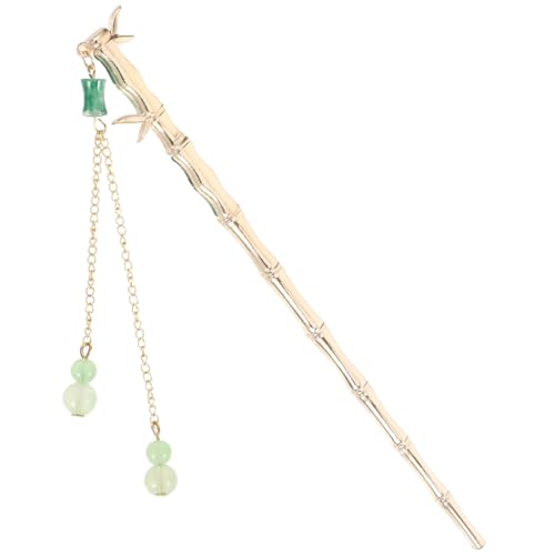 WEKADRIN Chinesischer Haarstab Bambus stil Haarstäbchen Haarschmuck für Damen Leicht Langlebig Geeignet für Hochzeit Party Alltag Geschenk von WEKADRIN