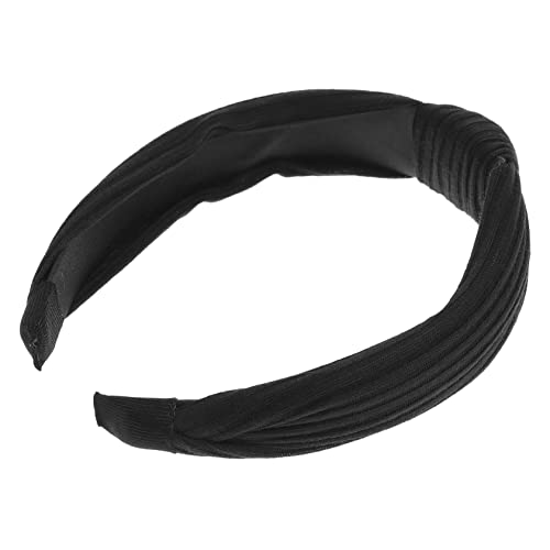 WEKADRIN Breiter Aus Spitze Damen-haarband Stirnband Für Mädchen Und Frauen Schwarz von WEKADRIN